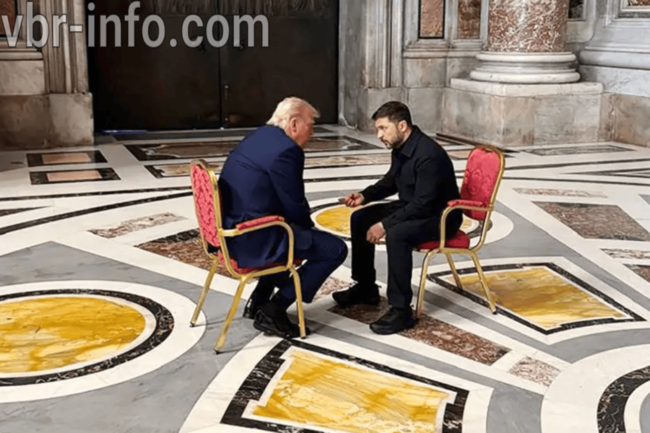 Зеленський закликав Трампа посилити тиск на путіна — деталі зустрічі у Ватикані за версією Axios